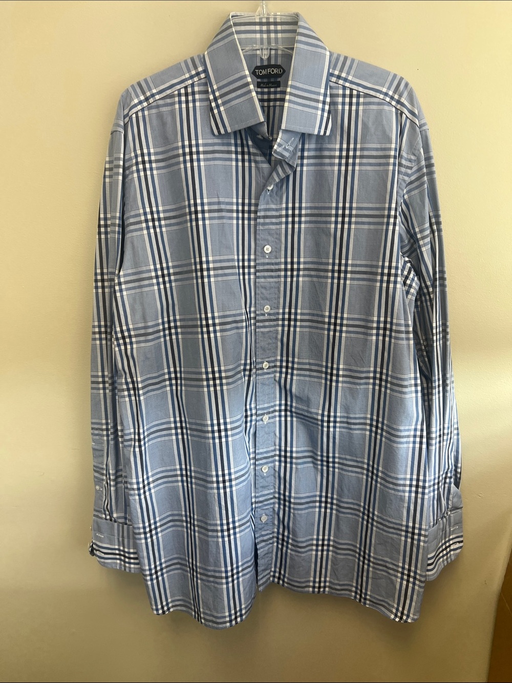 Authentic Tom Ford made to measure shirt